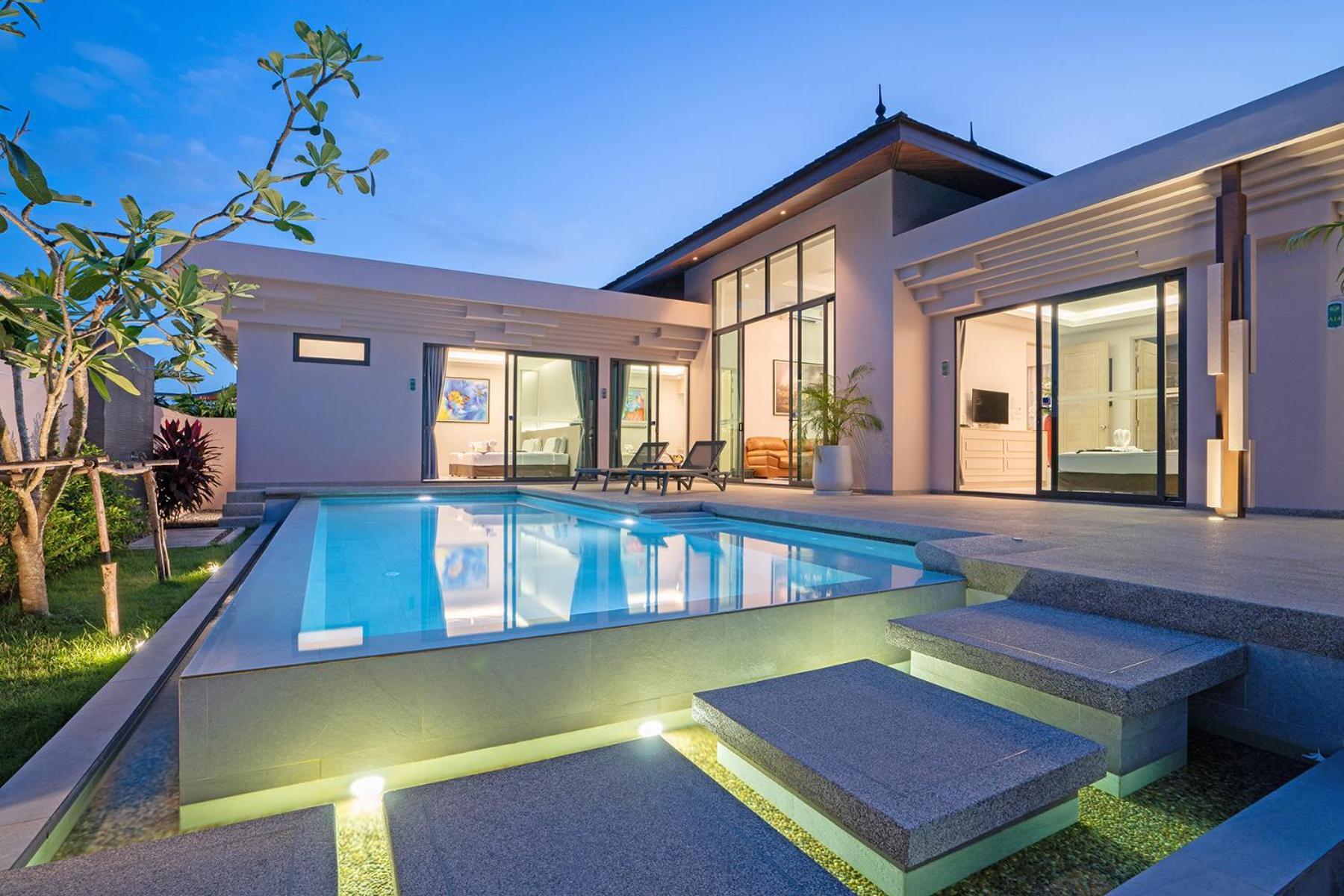 Gold Chariot Pool Villa, Phuket - Sha Plus Certified Pantai Bang Tao Luaran gambar